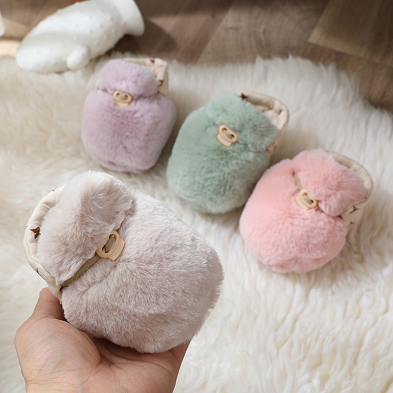 Plush Baby Booties for Warm, Cozy Little Feet Indoors