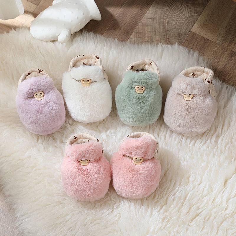 Plush Baby Booties for Warm, Cozy Little Feet Indoors