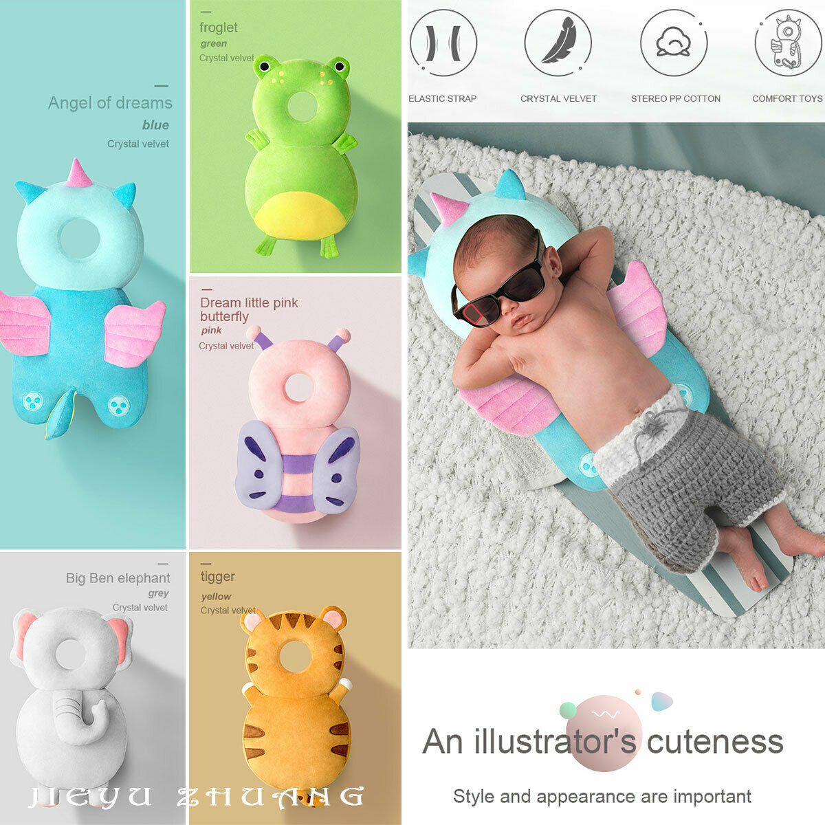 Baby Head Protector Cushion for Early Walking Babies