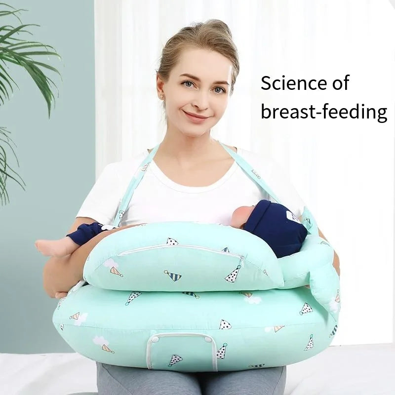 Breastfeeding Pillow for Hands-Free Nursing Support