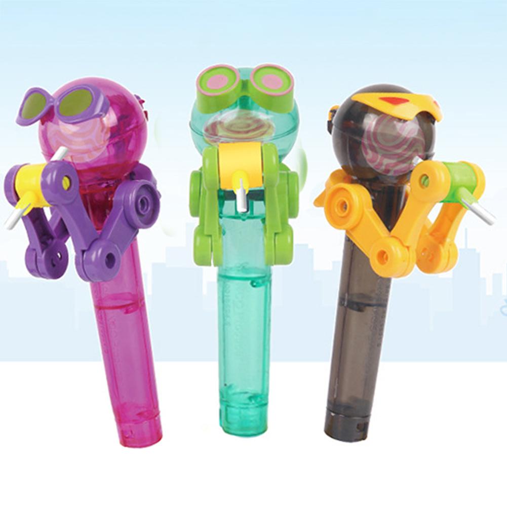 Robot Lollipop Holder — Playful Candy Cover Toy
