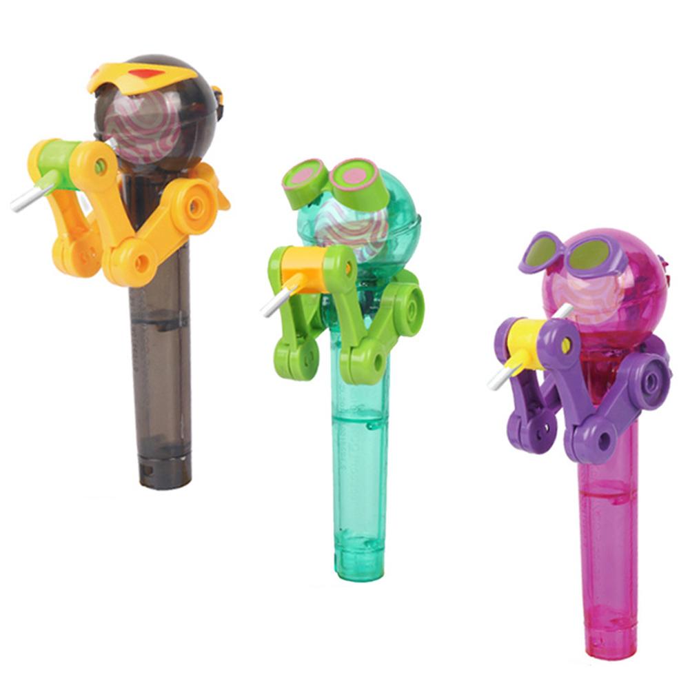 Robot Lollipop Holder — Playful Candy Cover Toy