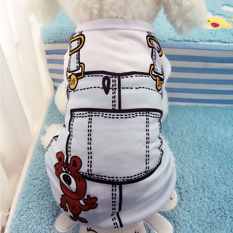 Pet Summer Vest Outfit for Cute Small Dogs and Cats