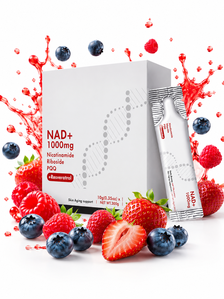 Niacinamide Drink Powder — 63% NAD+ Boost, Anti-Aging Energy