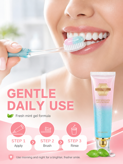 Niacinamide Whitening Toothpaste – Prevent Stains