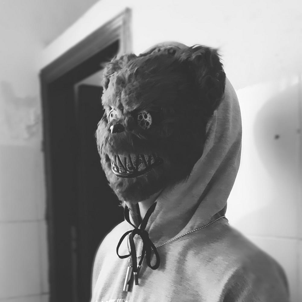Creepy Teddy Bear Mask for Halloween Costume Parties