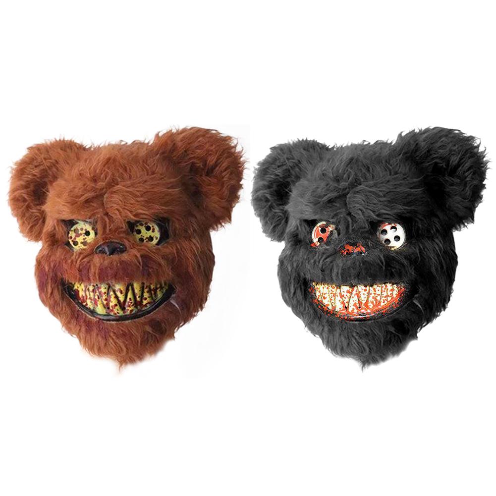 Creepy Teddy Bear Mask for Halloween Costume Parties