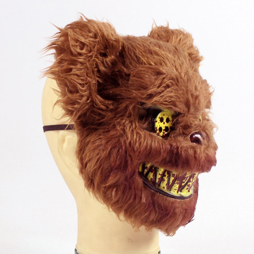 Creepy Teddy Bear Mask for Halloween Costume Parties
