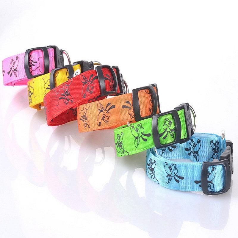 LED Dog Collar for Night Walks: Glows Visible in the Dark