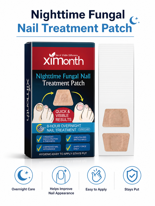 Nighttime Fungal Nail Treatment Patches — Visible Results