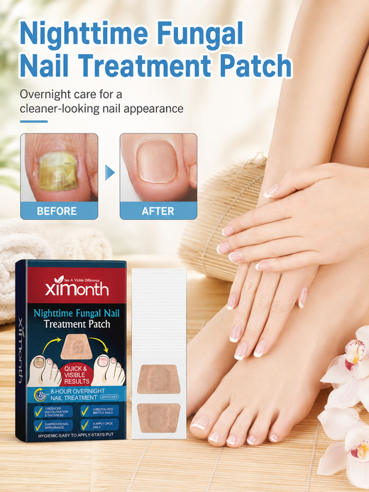 Nighttime Fungal Nail Treatment Patches — Visible Results