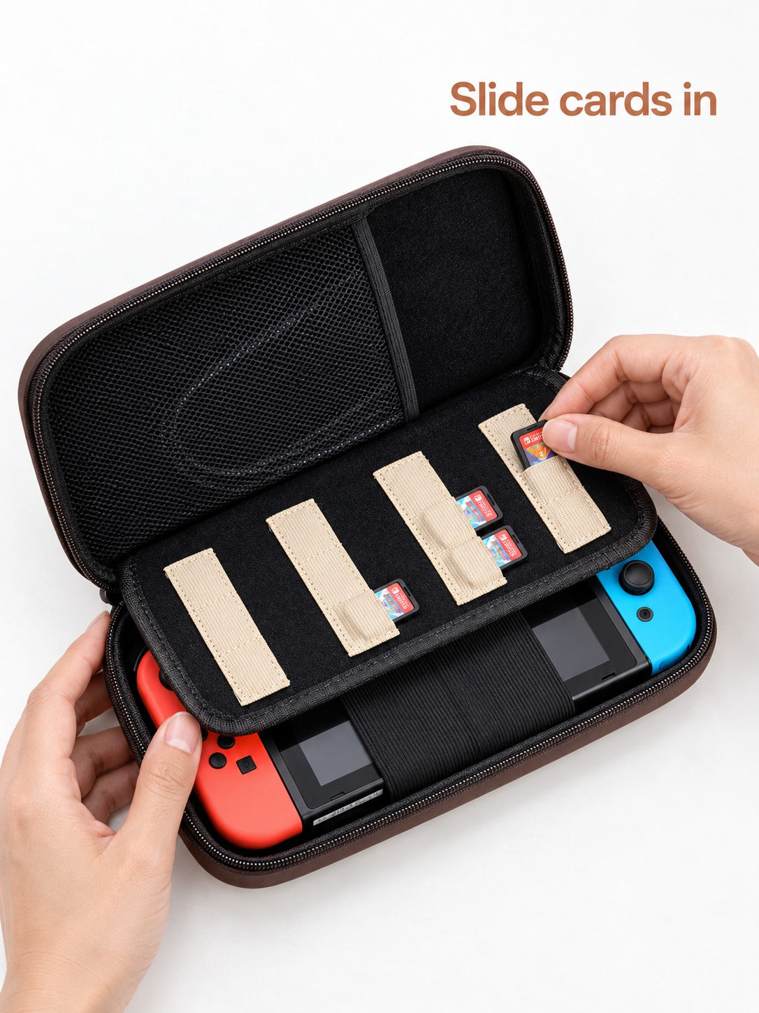 Nintendo Switch Hard Travel Case with Game Card Slots