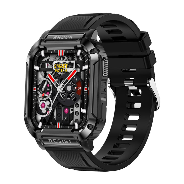Rugged Smartwatch with Heart Rate Monitor for Workouts