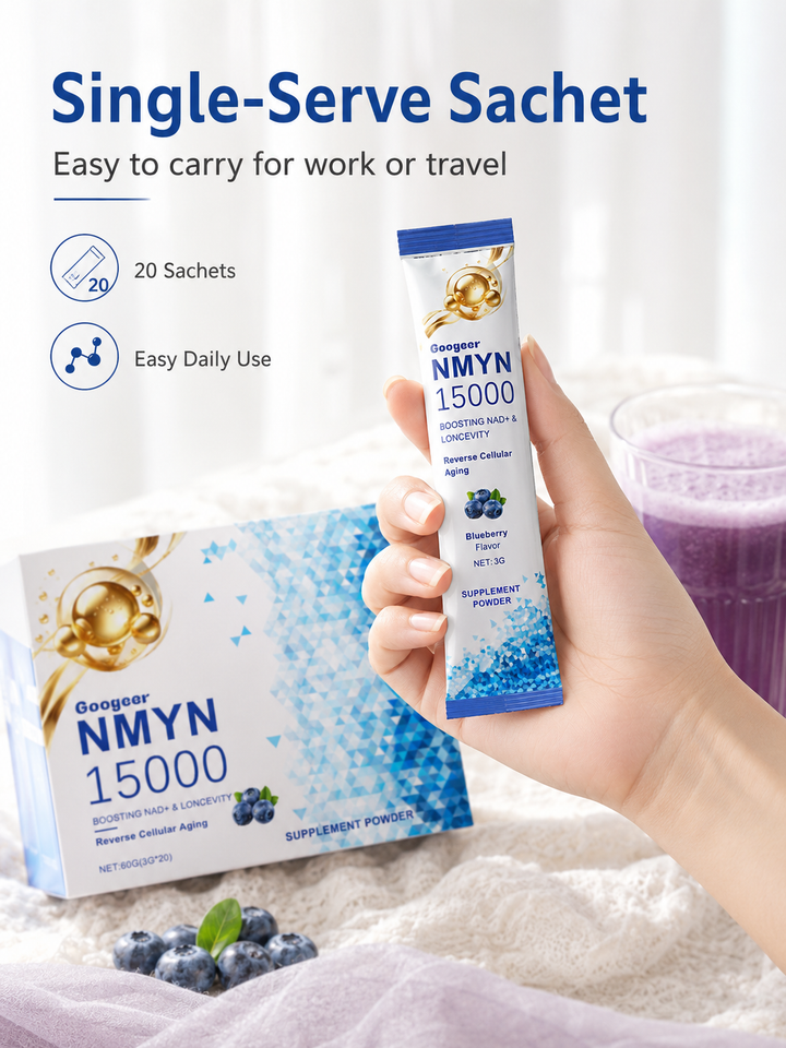 NAD+ Supplement Powder — Reverse Cellular Aging, Boost Energy