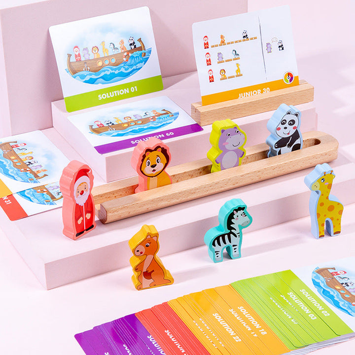 Noah's Ark Sorting Game for Screen-Free Logic Play