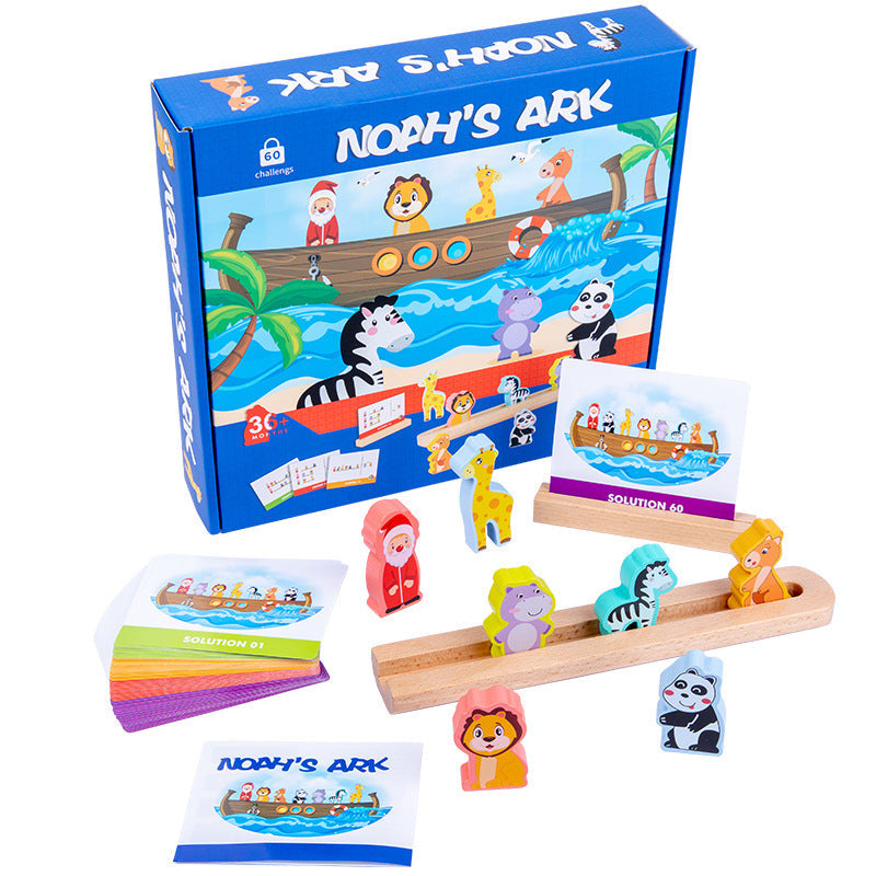 Noah's Ark Sorting Game for Screen-Free Logic Play