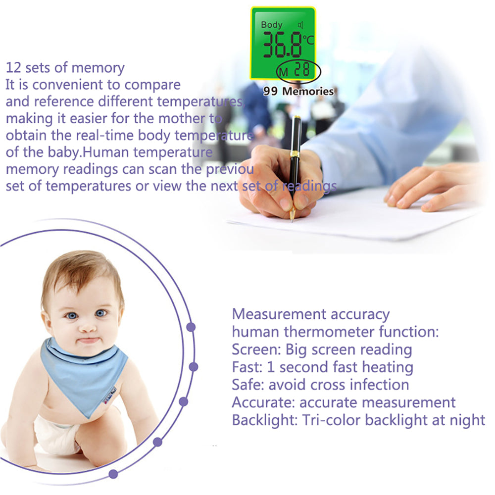 Non-Contact Forehead Thermometer for Fast Readings