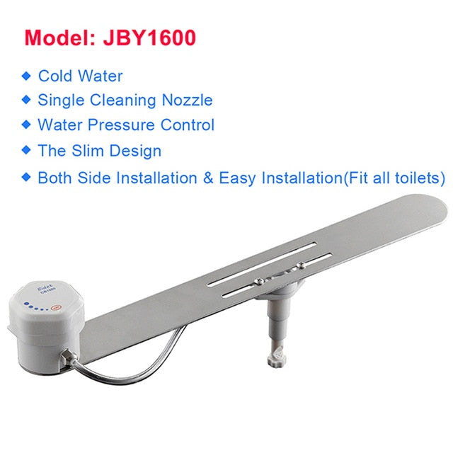 Non Electric Bidet Attachment with Adjustable Pressure
