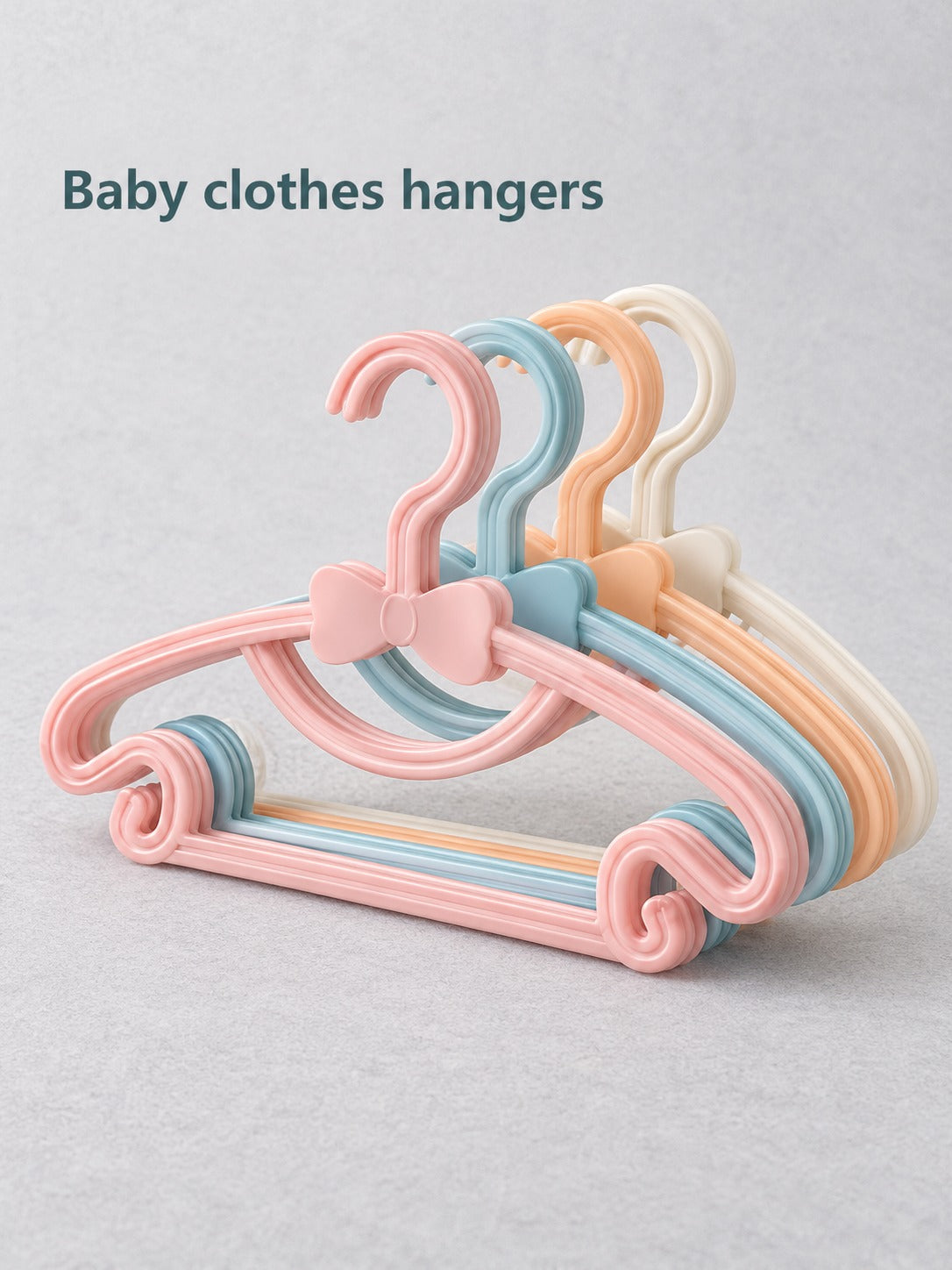 Non-Slip Baby Clothes Hangers for Nursery Closets Set