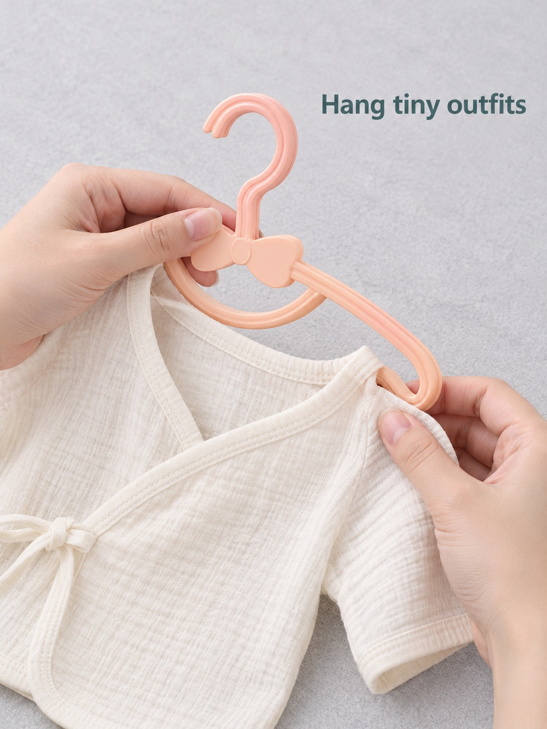Non-Slip Baby Clothes Hangers for Nursery Closets Set