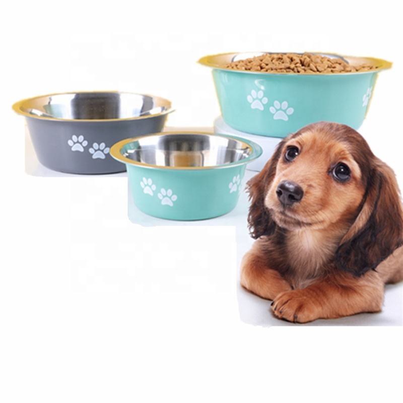 Non-Slip Stainless Steel Dog Bowls for Mess-Free Meals