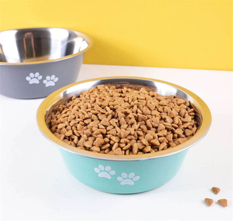 Non-Slip Stainless Steel Dog Bowls for Mess-Free Meals