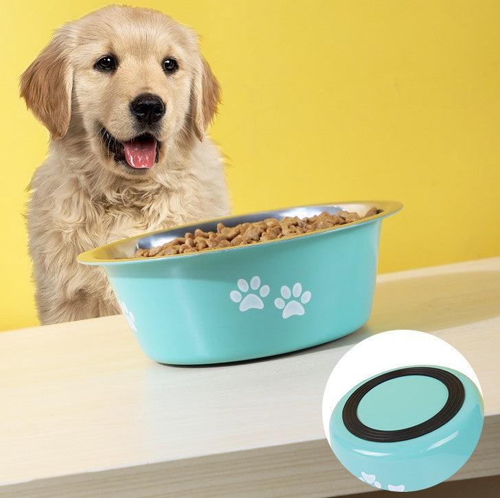 Non-Slip Stainless Steel Dog Bowls for Mess-Free Meals