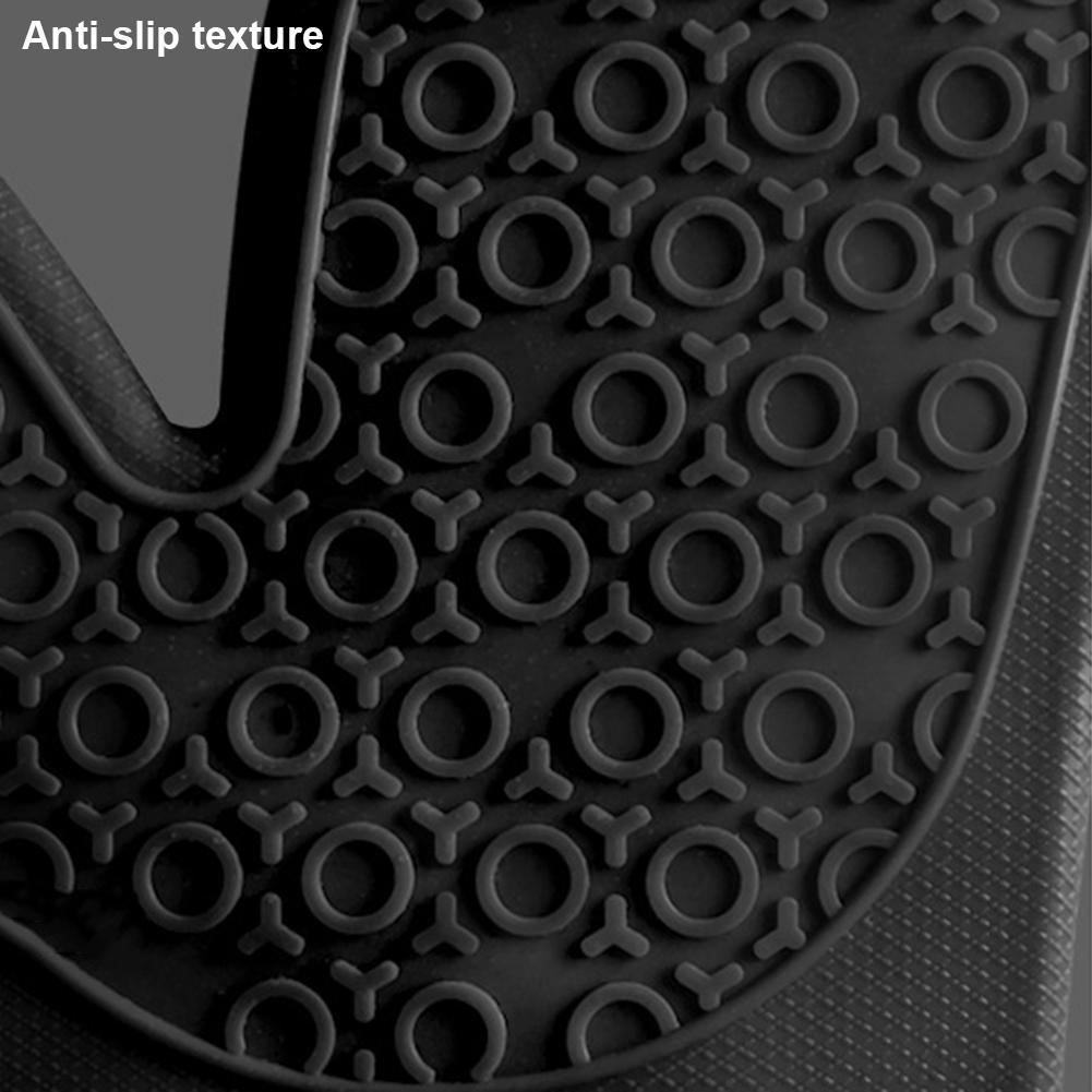 Non-Slip Silicone Oven Mitts: Heat-Resistant Long Cuff