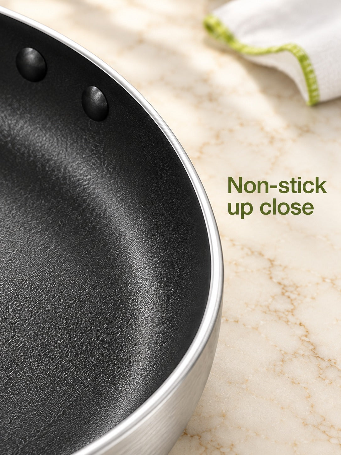 Non-Stick Aluminum Frying Pan for Induction and Gas