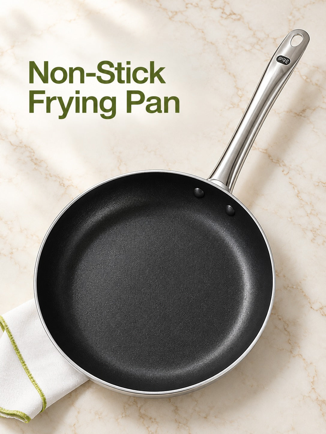 Non-Stick Aluminum Frying Pan for Induction and Gas