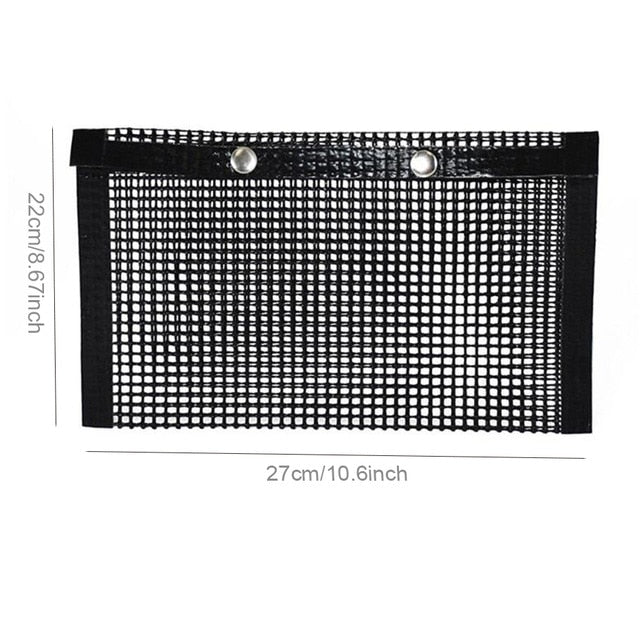 Reusable Non-Stick Grill Mesh Bag for Veggies and Shrimp