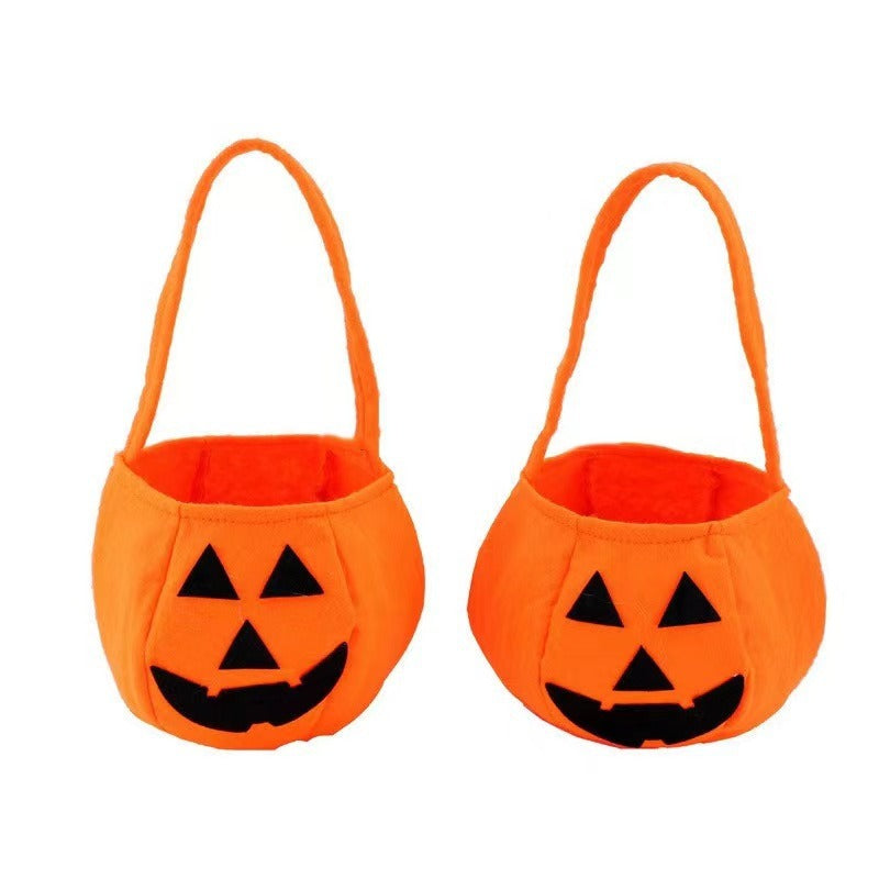 Halloween Pumpkin Candy Bag for Trick-or-Treating