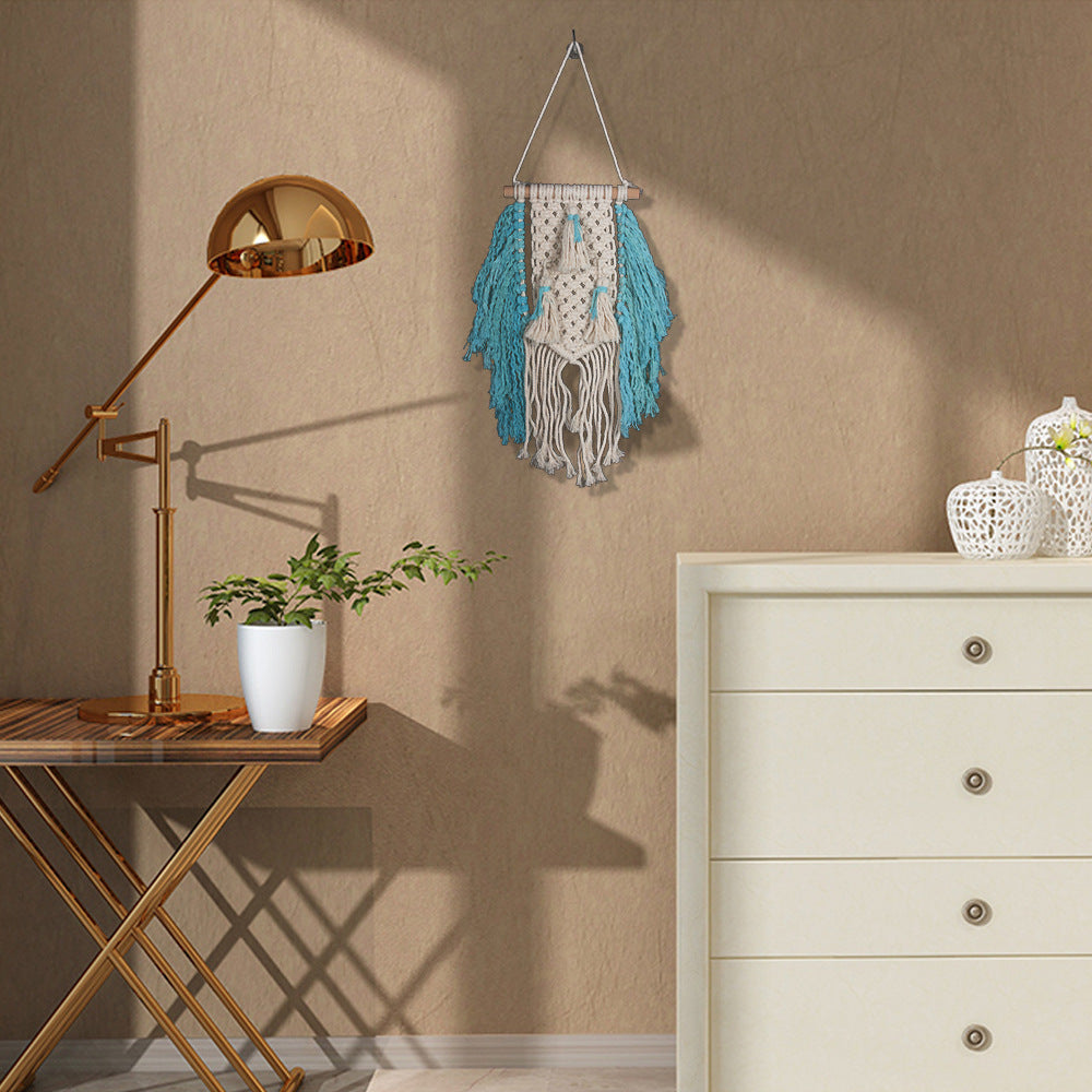 Woven Wall Hanging for Warm, Textured Boho Rooms