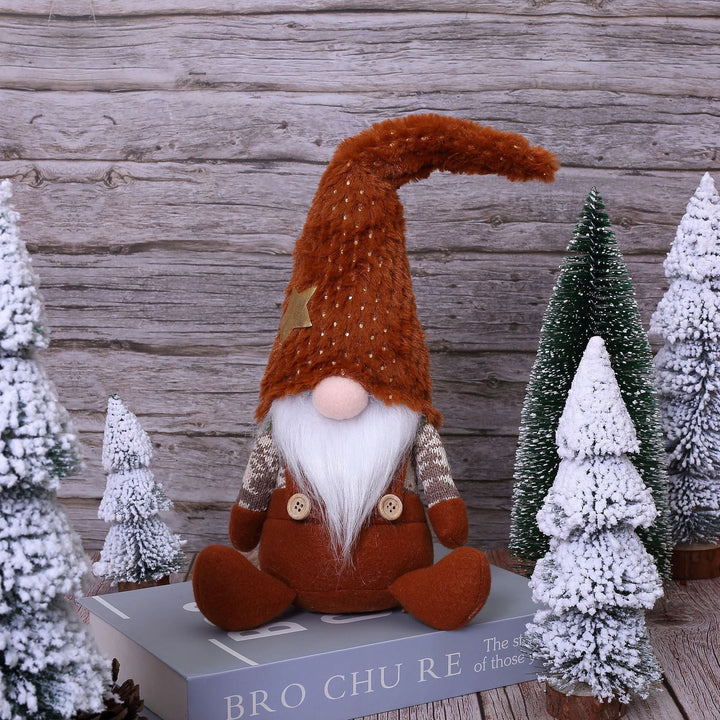 Nordic Christmas Gnome Pair for Cozy Holiday Decor