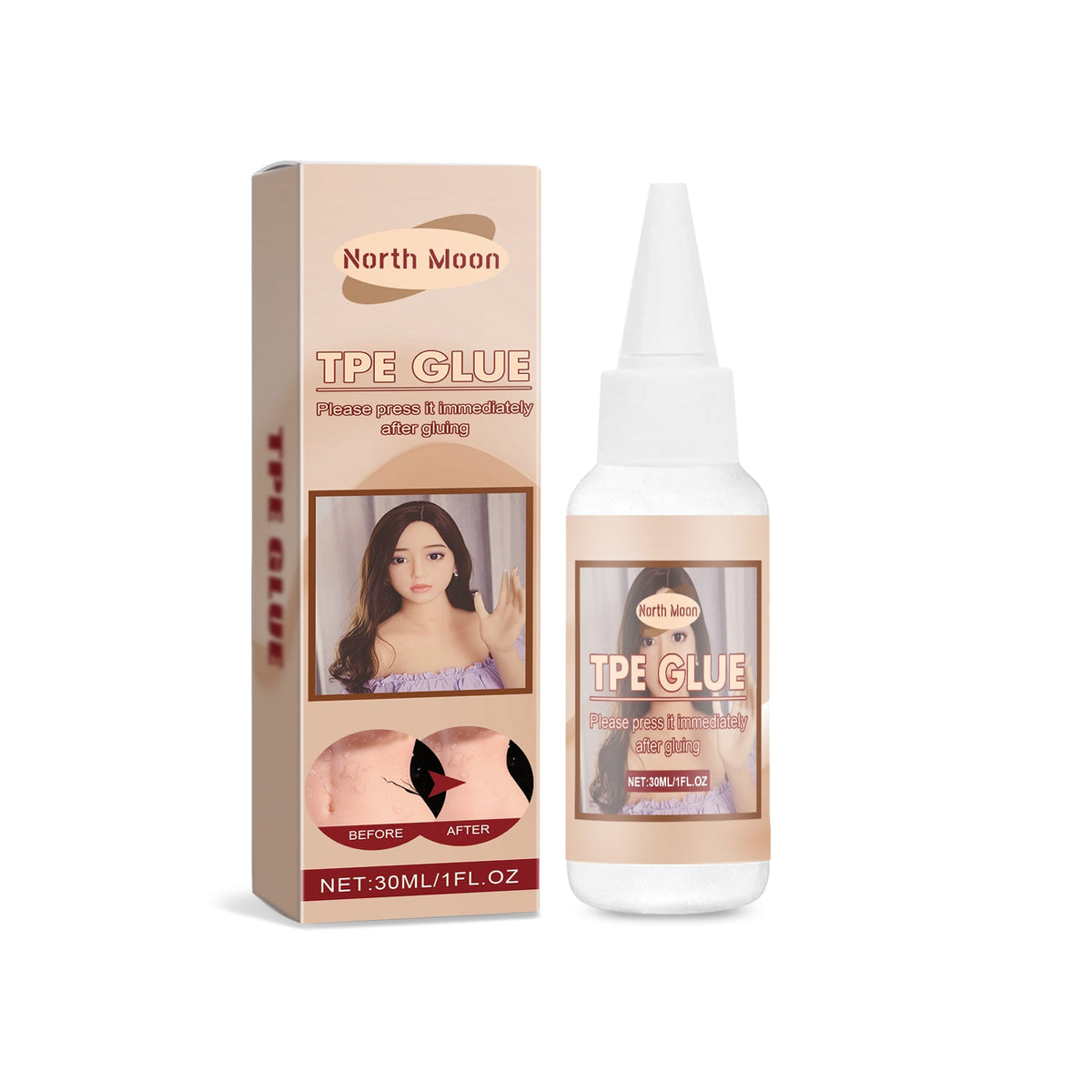 TPE Doll Repair Glue for Strong, Flexible Repairs