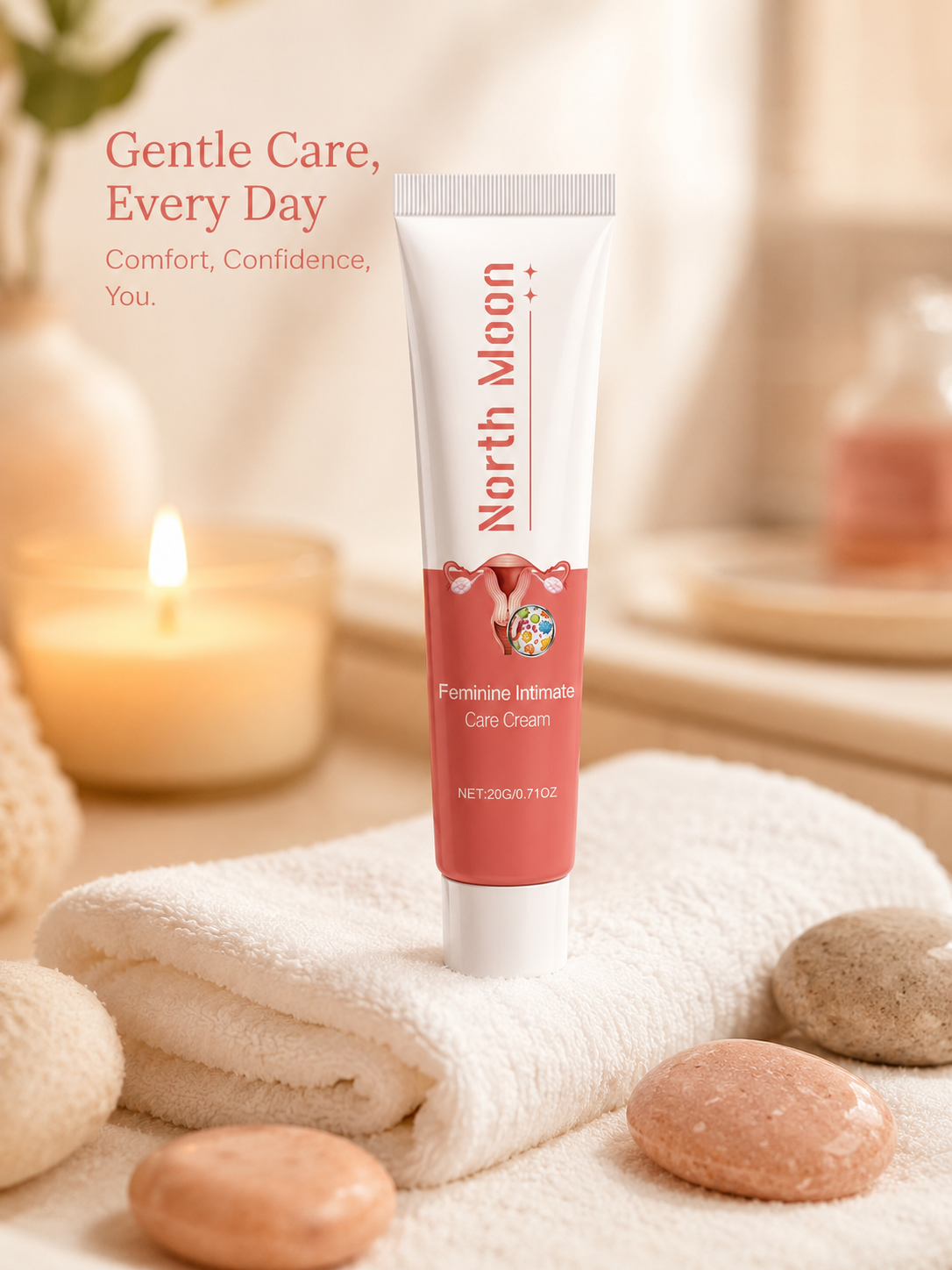 Feminine Intimate Care Cream — Soothing pH-Balanced