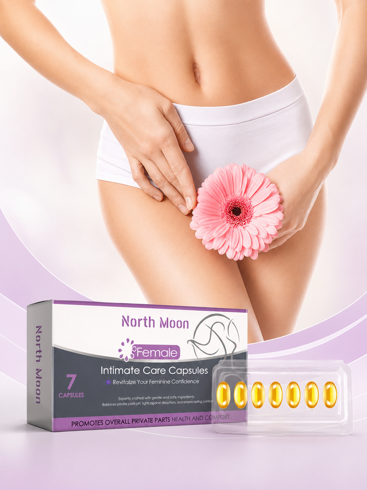 North Moon Intimate Care Capsules – Comfort & Balance