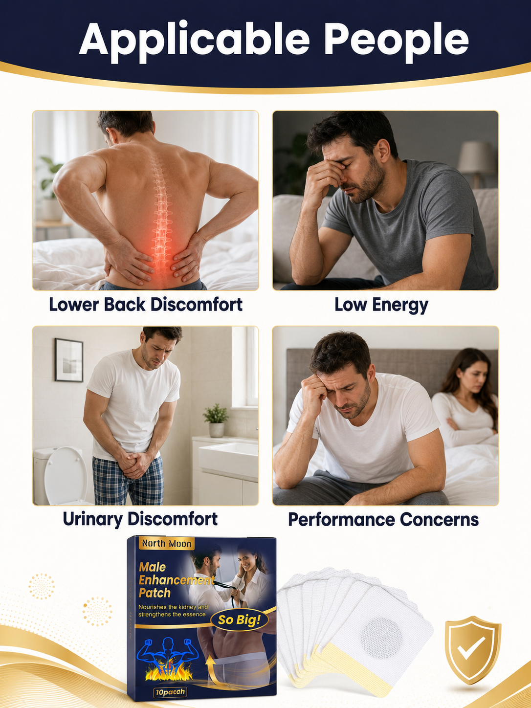 North Moon Male Body Care Patch