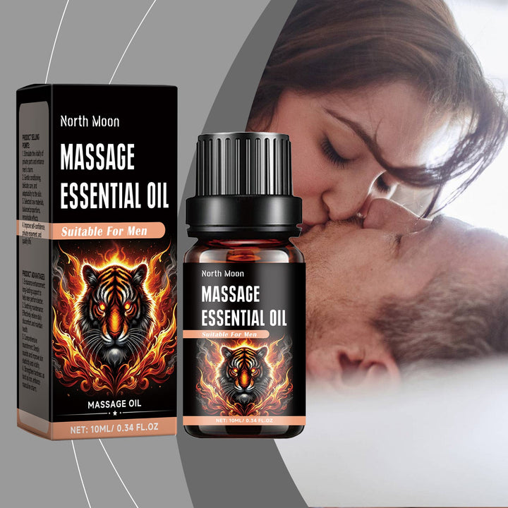 Men's Massage Oil for Soothing Intimate Body Care
