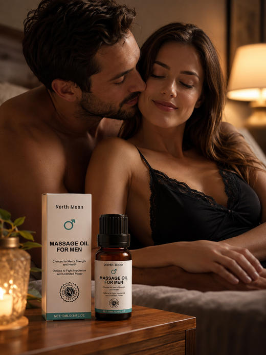 Massage Oil for Men — Natural Herbal Support for Sexual