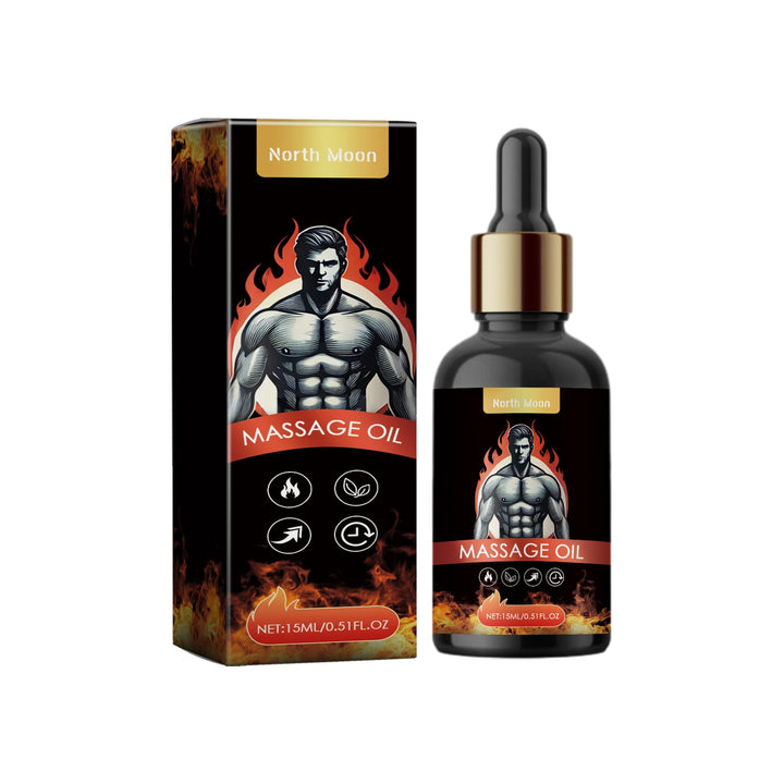 Men's Massage Oil for Daily Skin Moisture & Confidence
