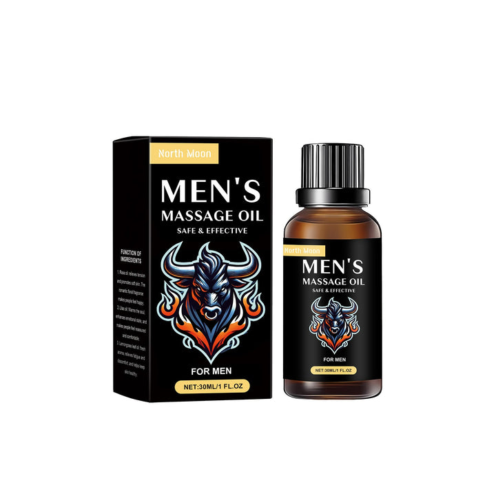 Men's Massage Oil for Relaxing, Soft Skin Care