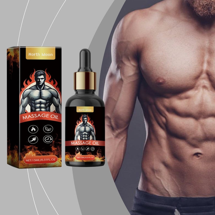 Men's Massage Oil for Daily Skin Moisture & Confidence