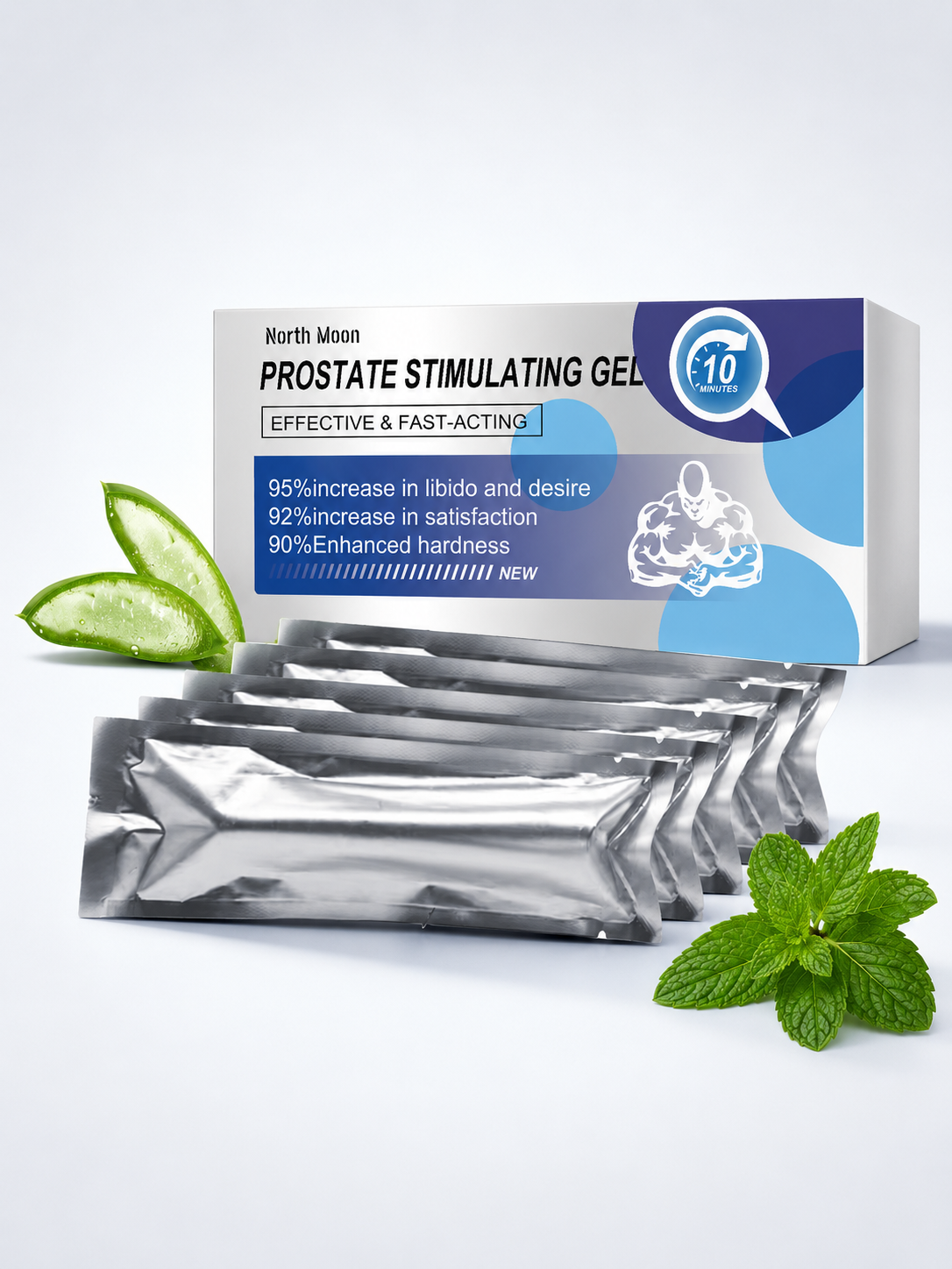 North Moon Herbal Gel for Men | 10-Min Activation