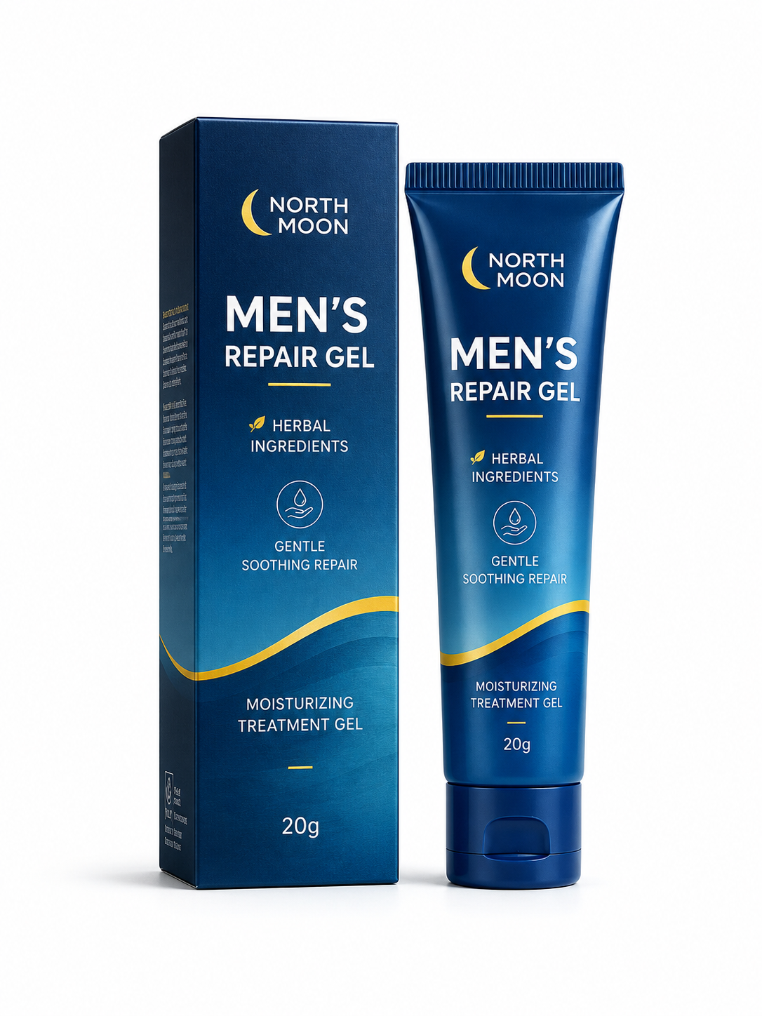North Moon Men's Repair Gel — Herbal Soothing Treatment