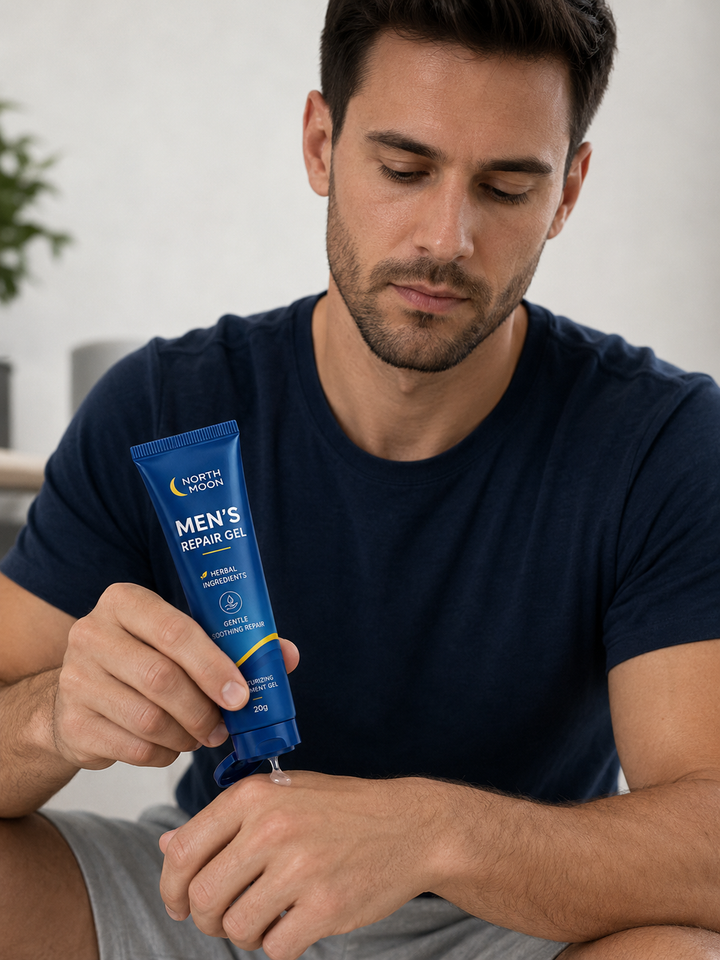 North Moon Men's Repair Gel — Herbal Soothing Treatment