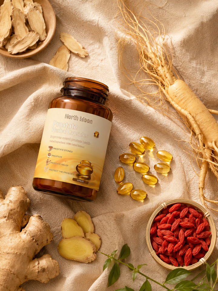 North Moon Herbal Prostate Relief Capsules — Men's Vitality