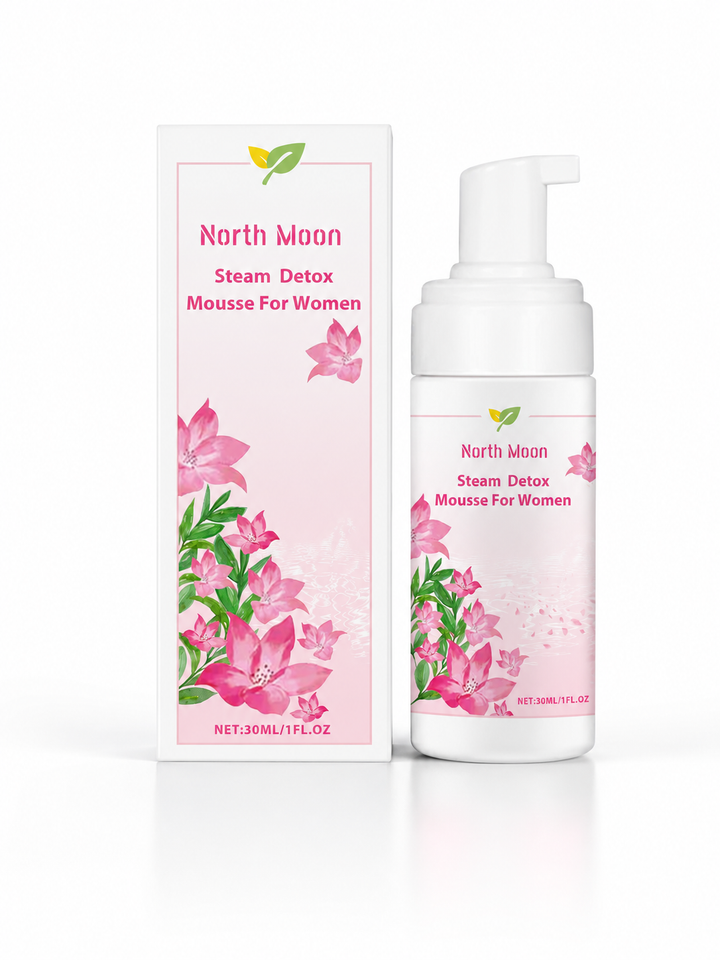 Gentle Intimate Cleansing Mousse | North Moon Steam Detox