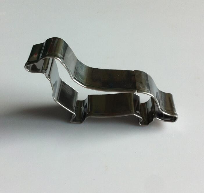 Dachshund Cookie Cutter Stainless Steel, Dishwasher Safe