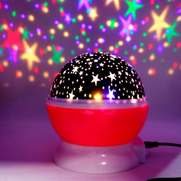 Rotating Star Projector Night Light for Calm Kids Bedtime